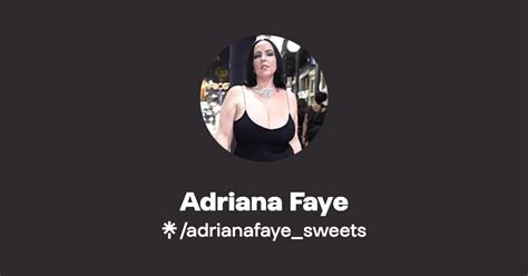 adriana faye onlyfans|Adriana Faye (@itsafaye